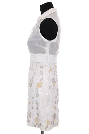 Robe Dolce & Gabbana Blanc en Viscose