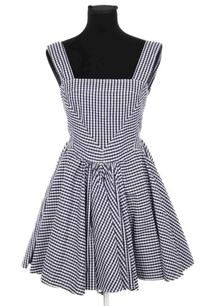 Robe Dolce & Gabbana Marine en Synthétique, taille M - Seconde Main