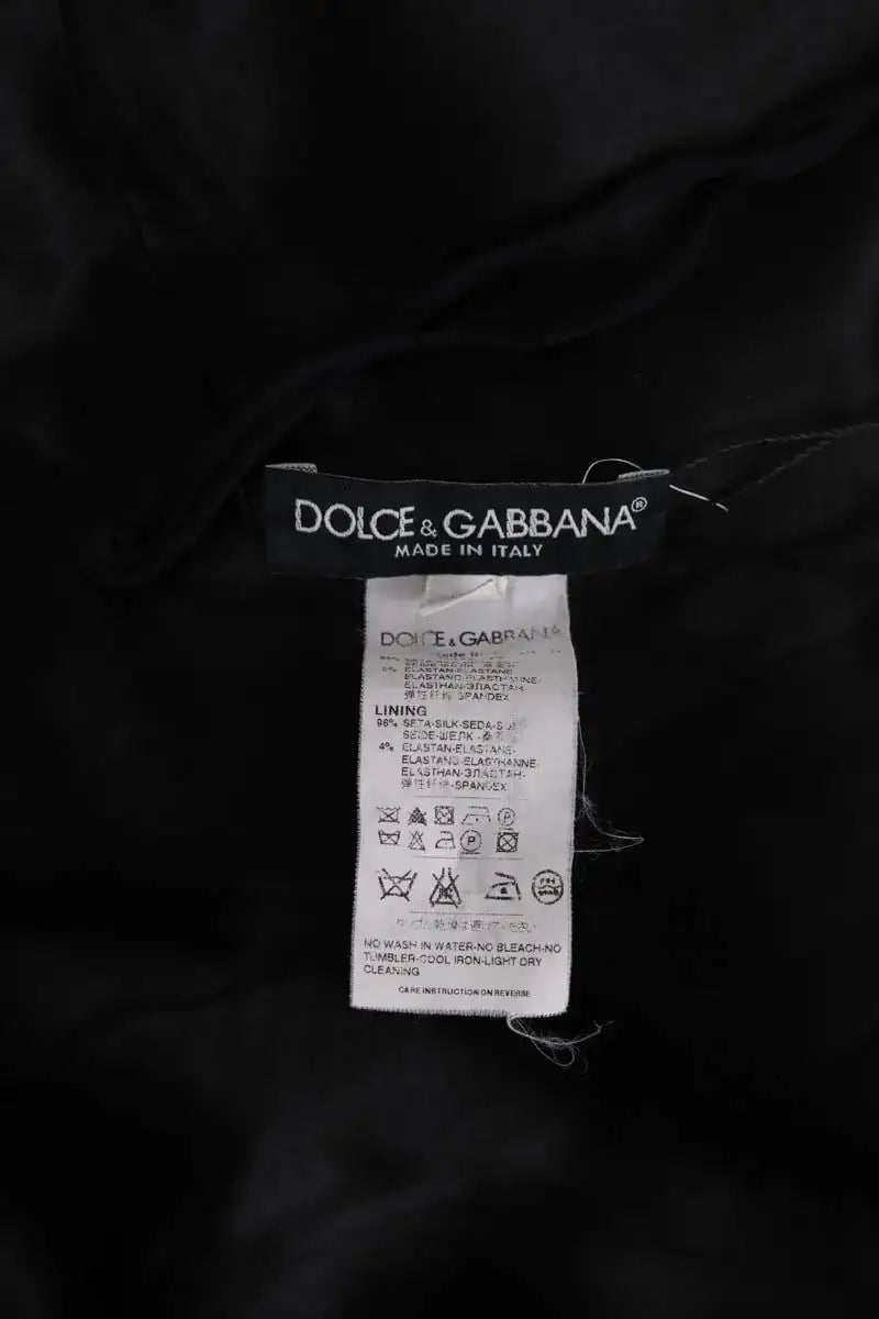 Robe Dolce & Gabbana Marron en Soie