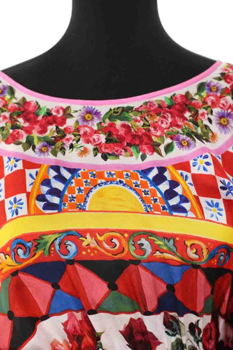 Robe Dolce & Gabbana Multicolore en Soie