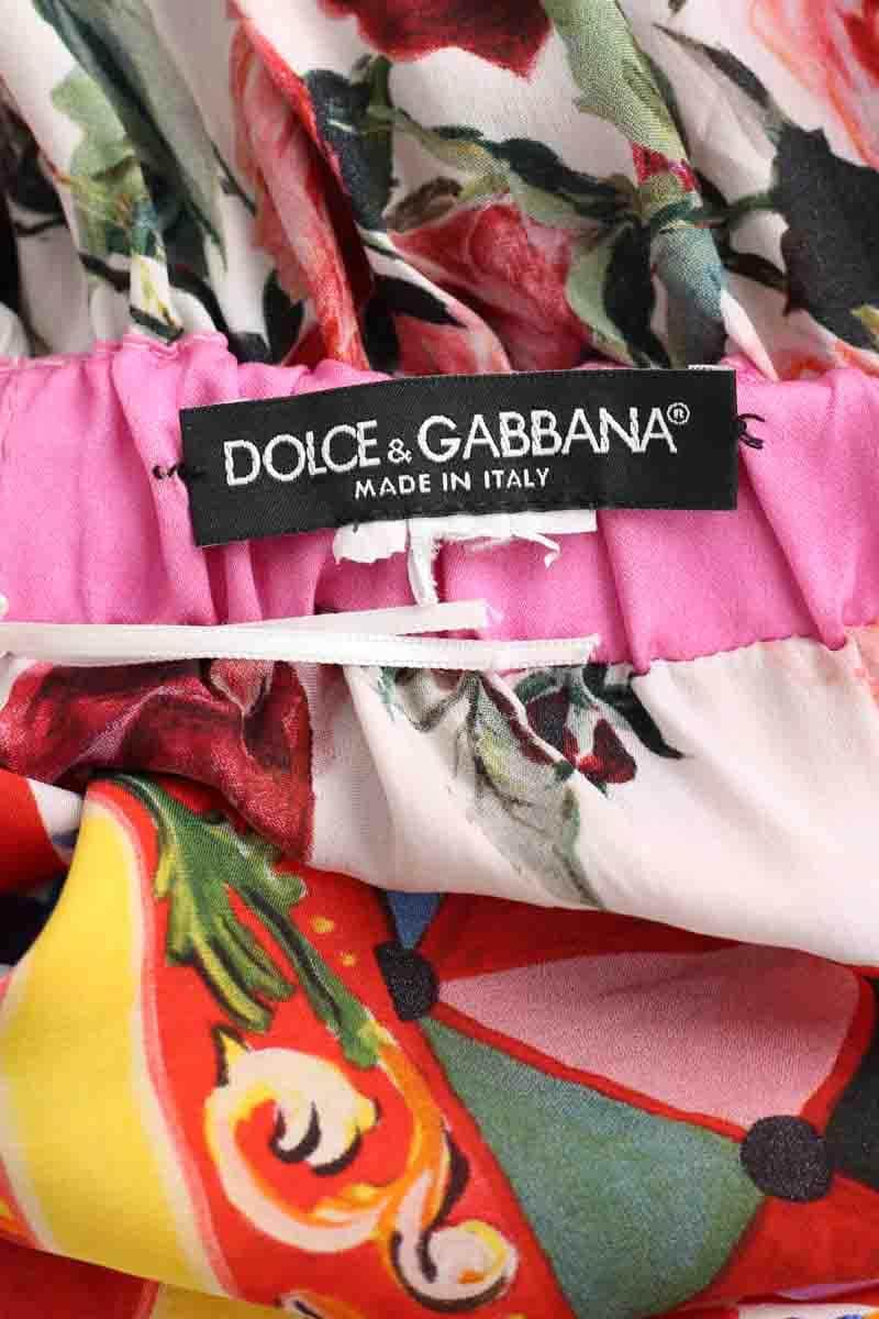 Robe Dolce & Gabbana Multicolore en Soie