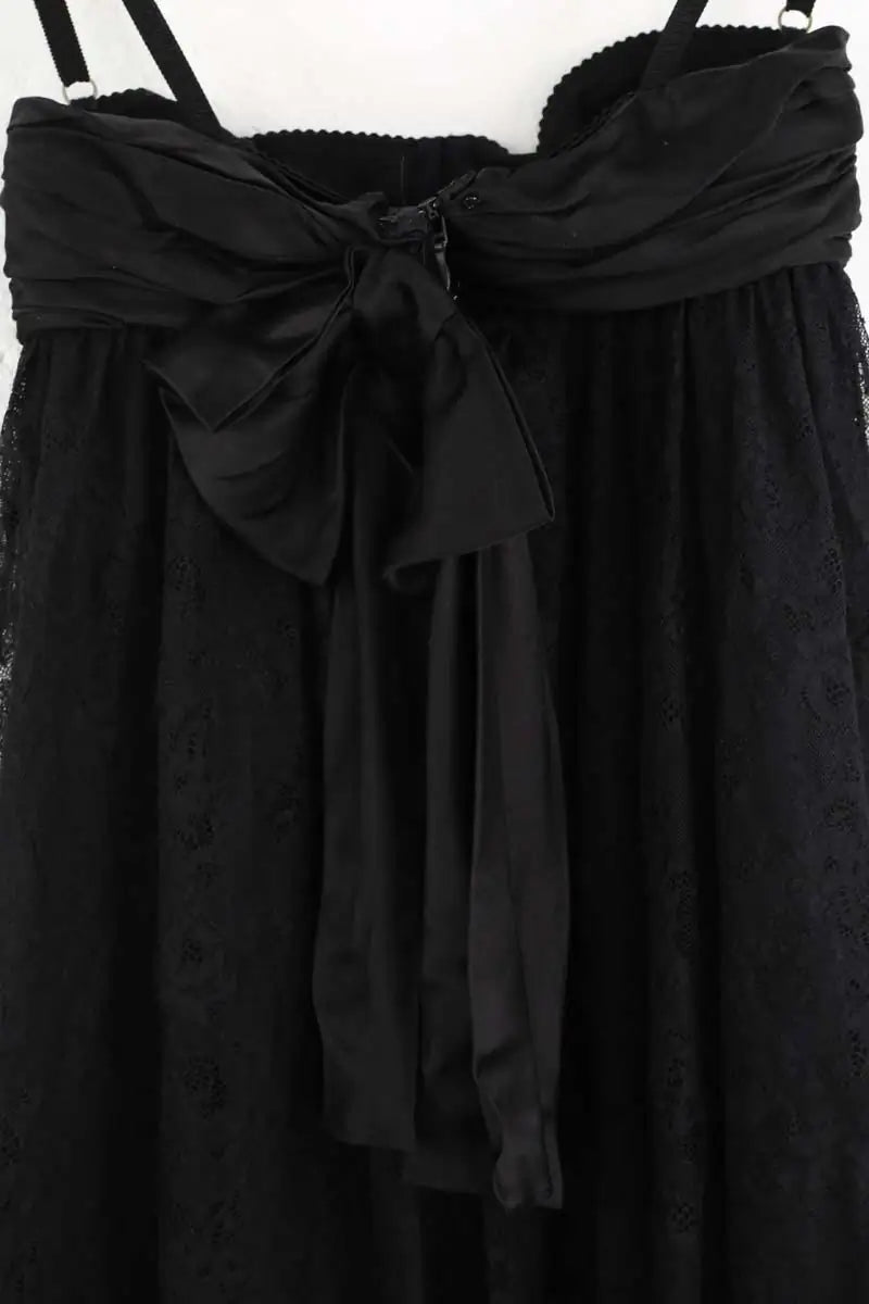 Robe Dolce & Gabbana Noir en Polyamide