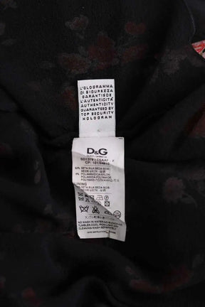 Robe Dolce & Gabbana Noir en Soie