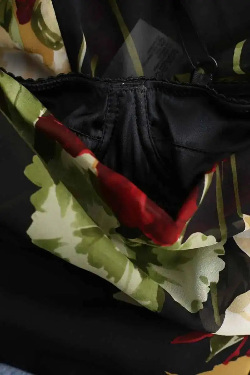 Robe Dolce & Gabbana Noir en Soie