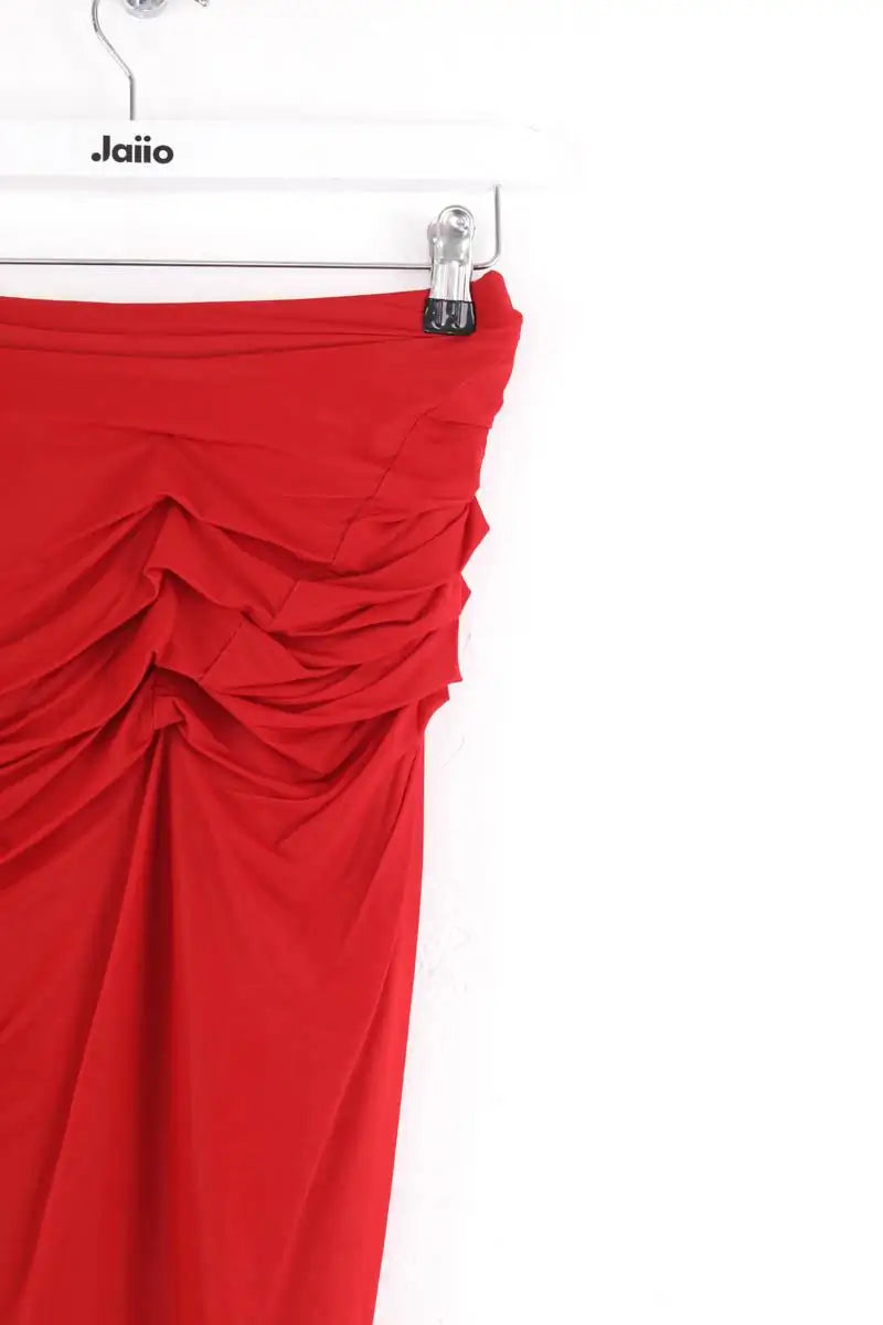 Robe Donna Karan Rouge en Synthétique