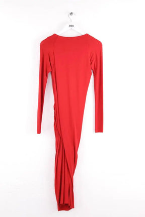 Robe Donna Karan Rouge en Viscose