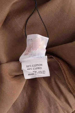 Robe Dries Van Noten Marron en Coton