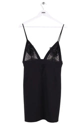 Robe Elisabetta Franchi Noir en Synthétique, taille L - Seconde Main