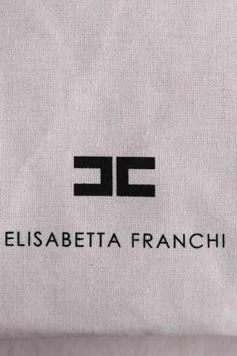 Robe Elisabetta Franchi Noir en Synthétique