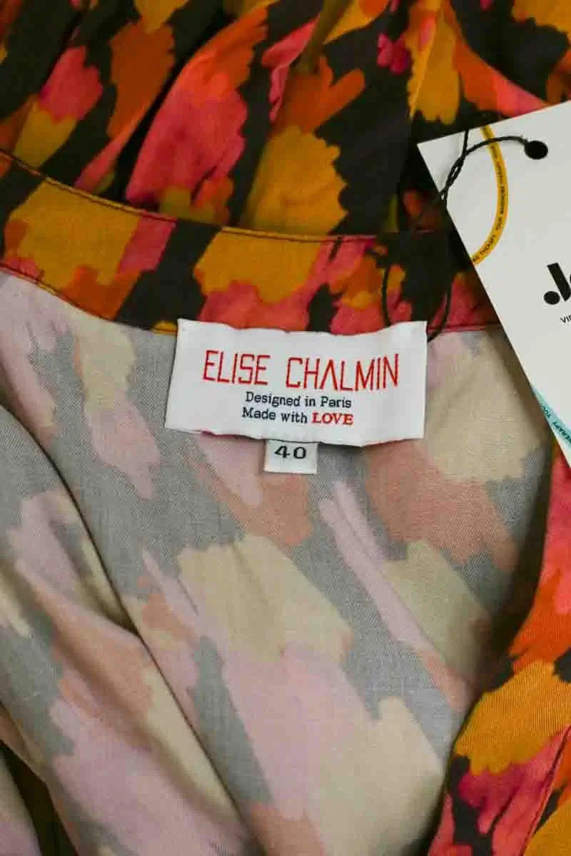 Robe Elise Chalmin Orange en Synthétique
