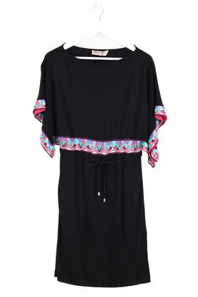 Robe Emilio Pucci Noir en Viscose, taille S - Seconde Main