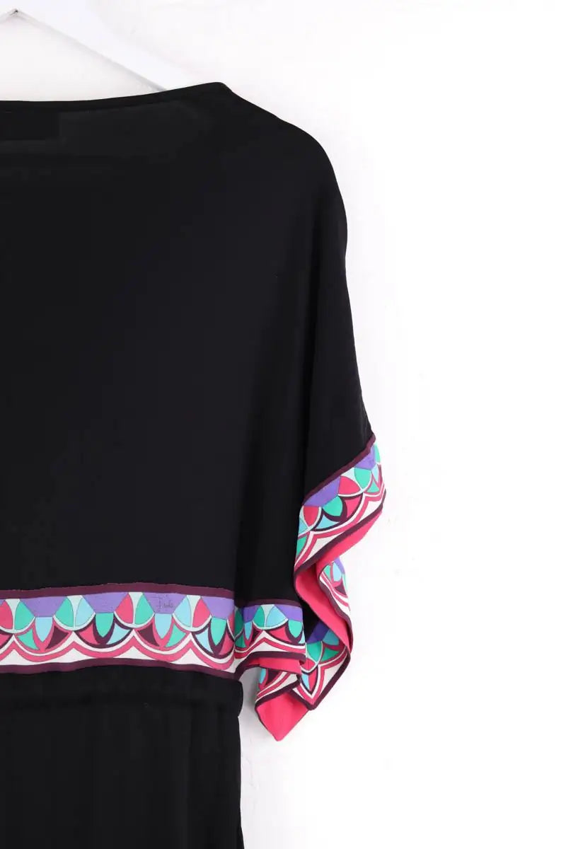 Robe Emilio Pucci Noir en Viscose