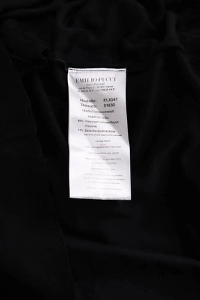 Robe Emilio Pucci Noir en Viscose