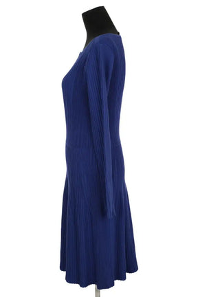Robe Emporio Armani Bleu en Coton