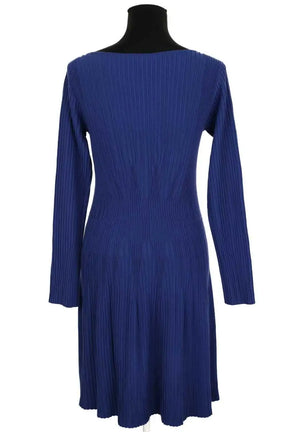 Robe Emporio Armani Bleu en Coton
