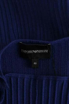 Robe Emporio Armani Bleu en Coton
