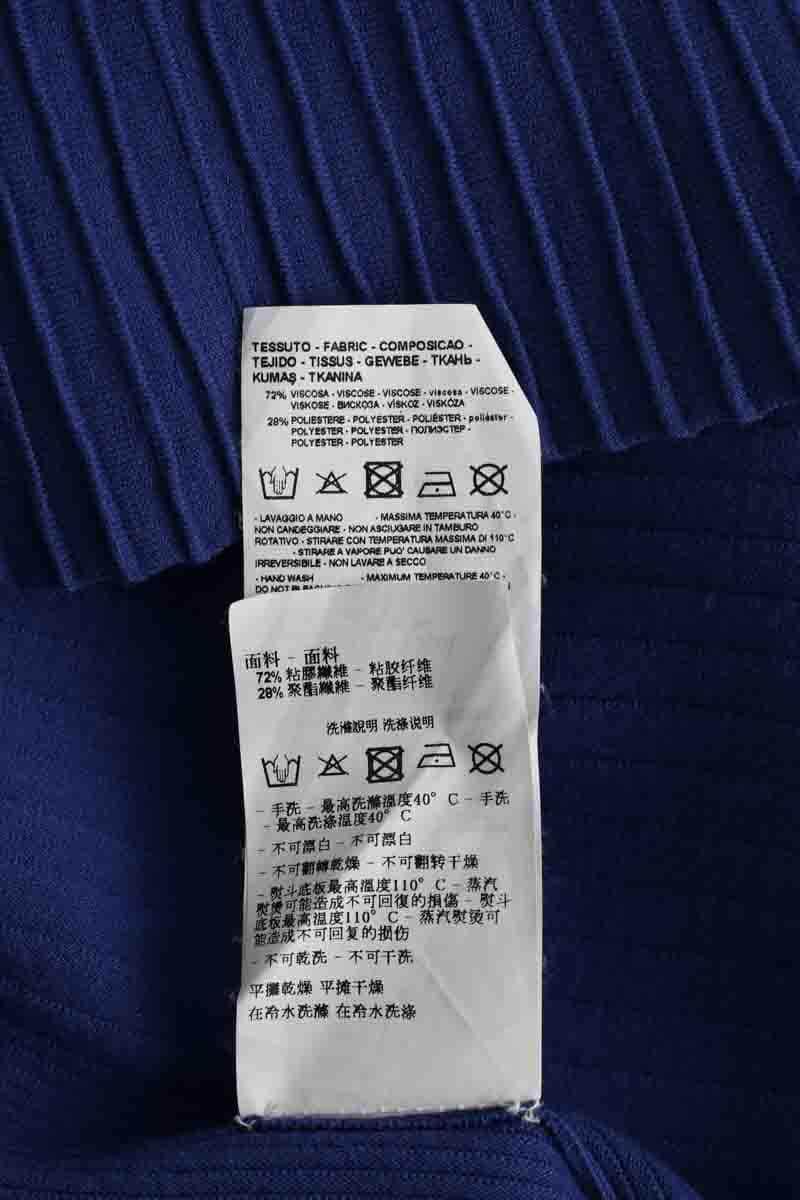 Robe Emporio Armani Bleu en Coton