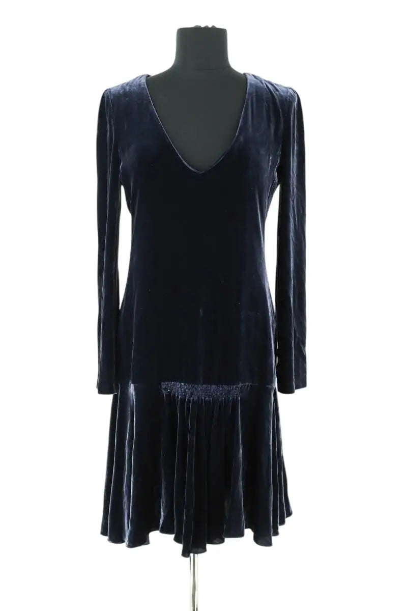 Robe Emporio Armani Marine en Viscose, taille L - Seconde Main