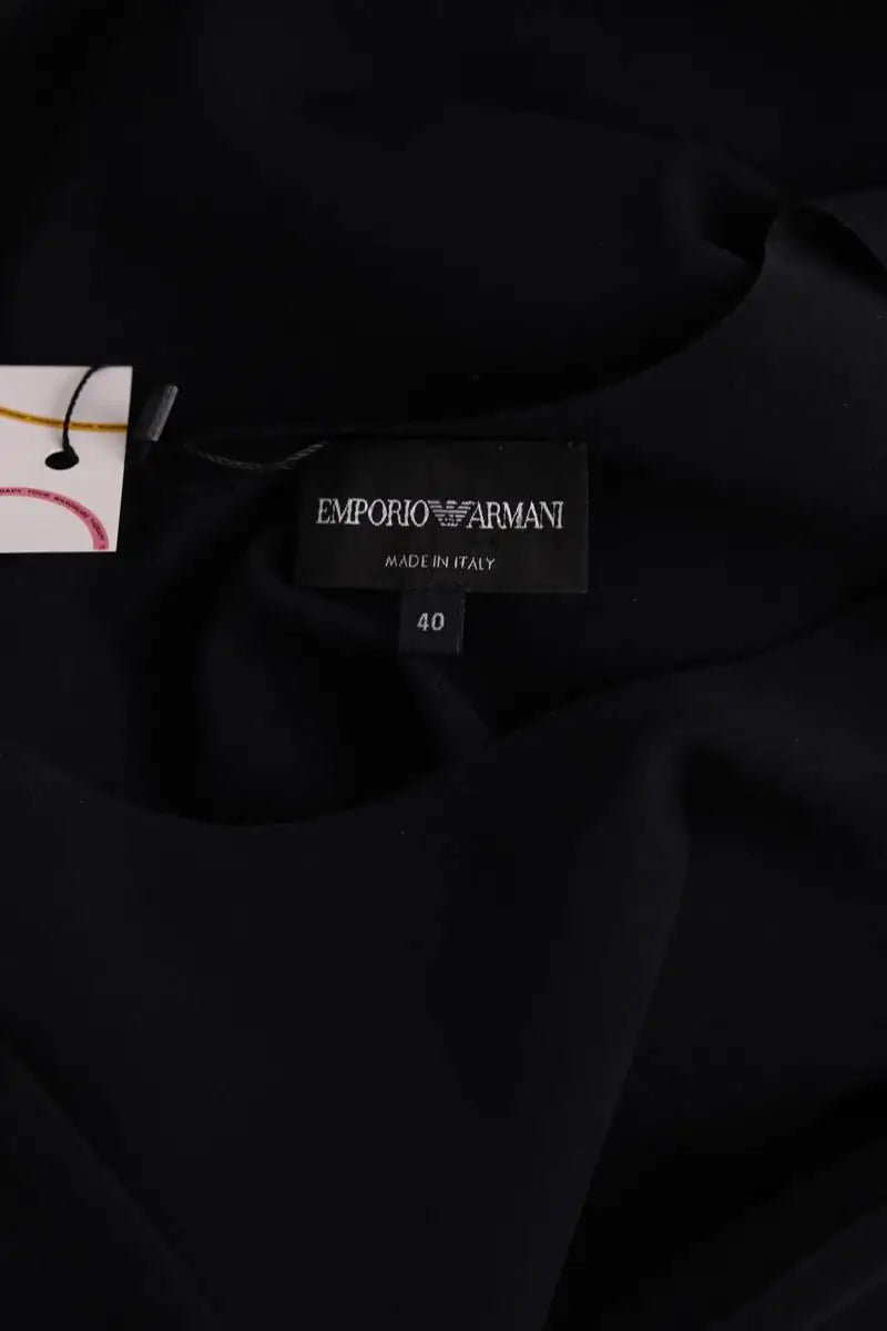 Robe Emporio Armani Noir en Synthétique