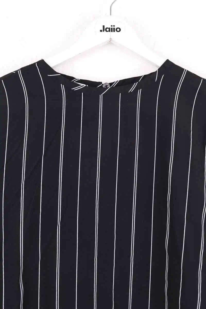 Robe Equipment Noir en Soie