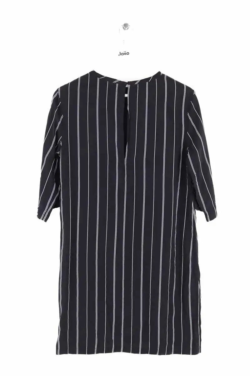 Robe Equipment Noir en Soie
