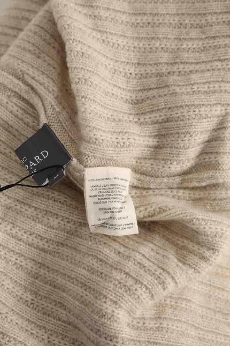 Robe Eric Bompard Beige en Cachemire