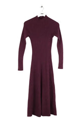 Robe Eric Bompard Bordeaux en Cachemire, taille M - Seconde Main