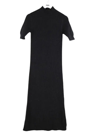 Robe Eric Bompard Noir en Cachemire, taille M - Seconde Main