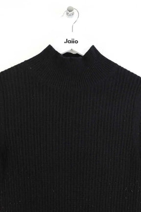 Robe Eric Bompard Noir en Cachemire