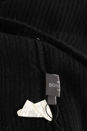 Robe Eric Bompard Noir en Cachemire