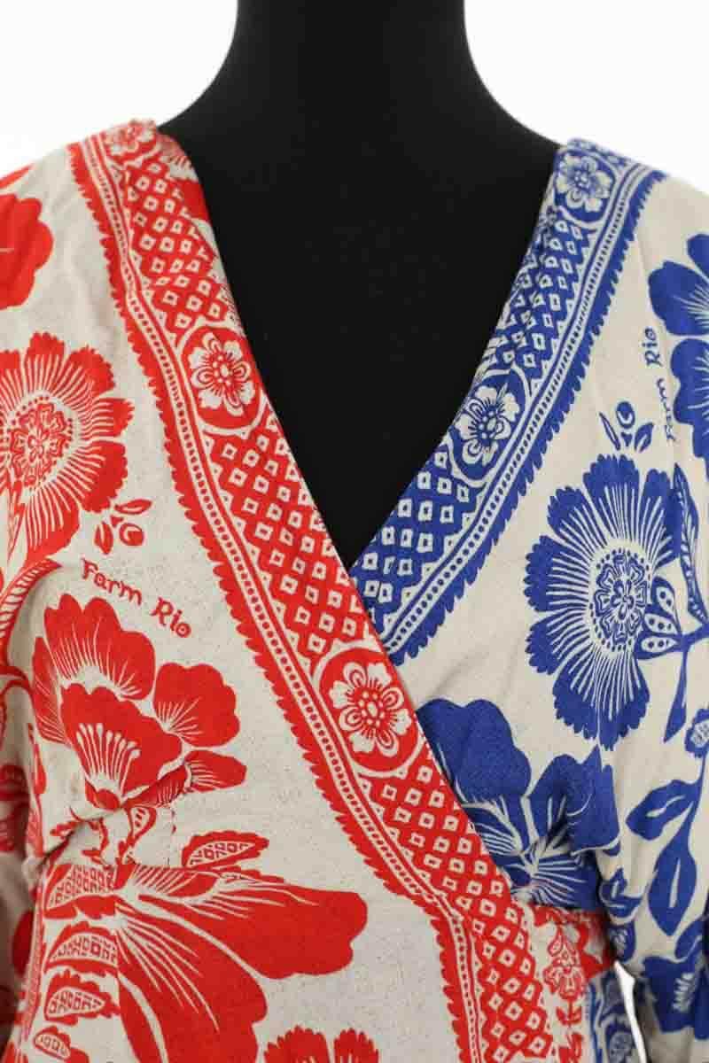 Robe Farm Rio Multicolore en Synthétique