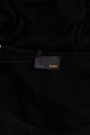 Robe Fendi Noir en Viscose