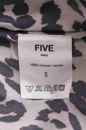 Robe FIVE Marron en Viscose