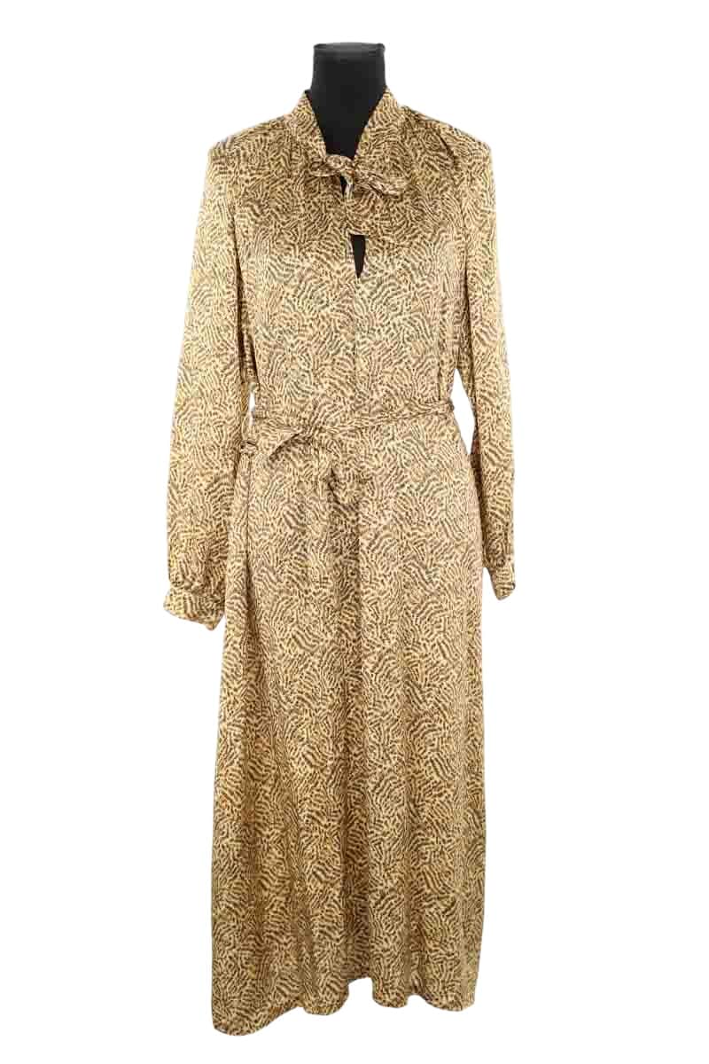 Robe Forte_Forte Beige en Soie, taille M - Seconde Main