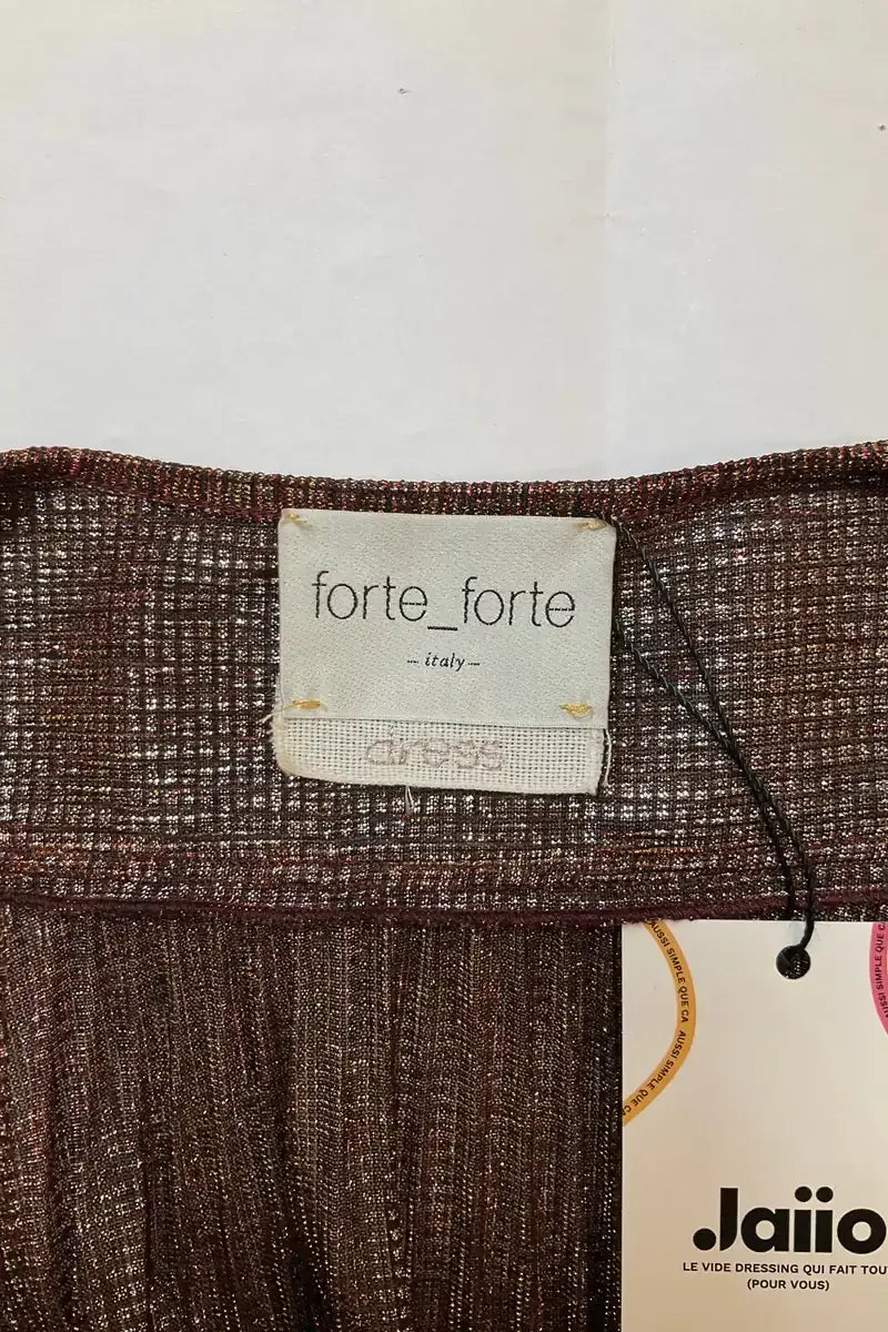 Robe Forte_Forte Doré en Synthétique