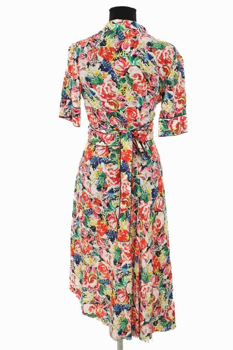 Robe Ganni Multicolore en Synthétique