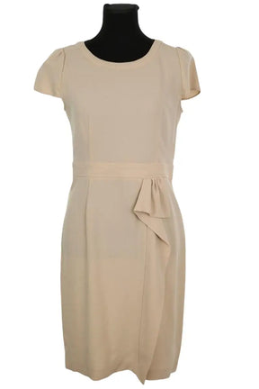 Robe Gerard Darel Beige en Synthétique, taille S - Seconde Main