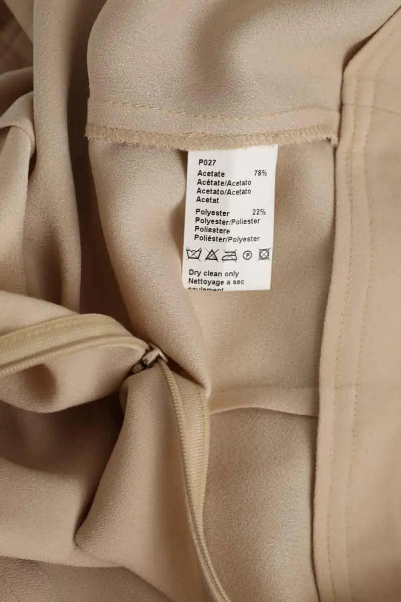 Robe Gerard Darel Beige en Synthétique