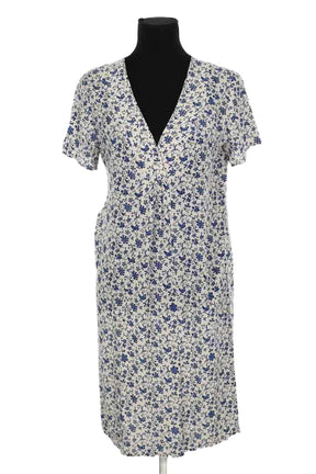 Robe Gerard Darel Blanc en Viscose, taille S - Seconde Main