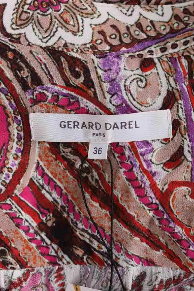 Robe Gerard Darel Blanc en Viscose