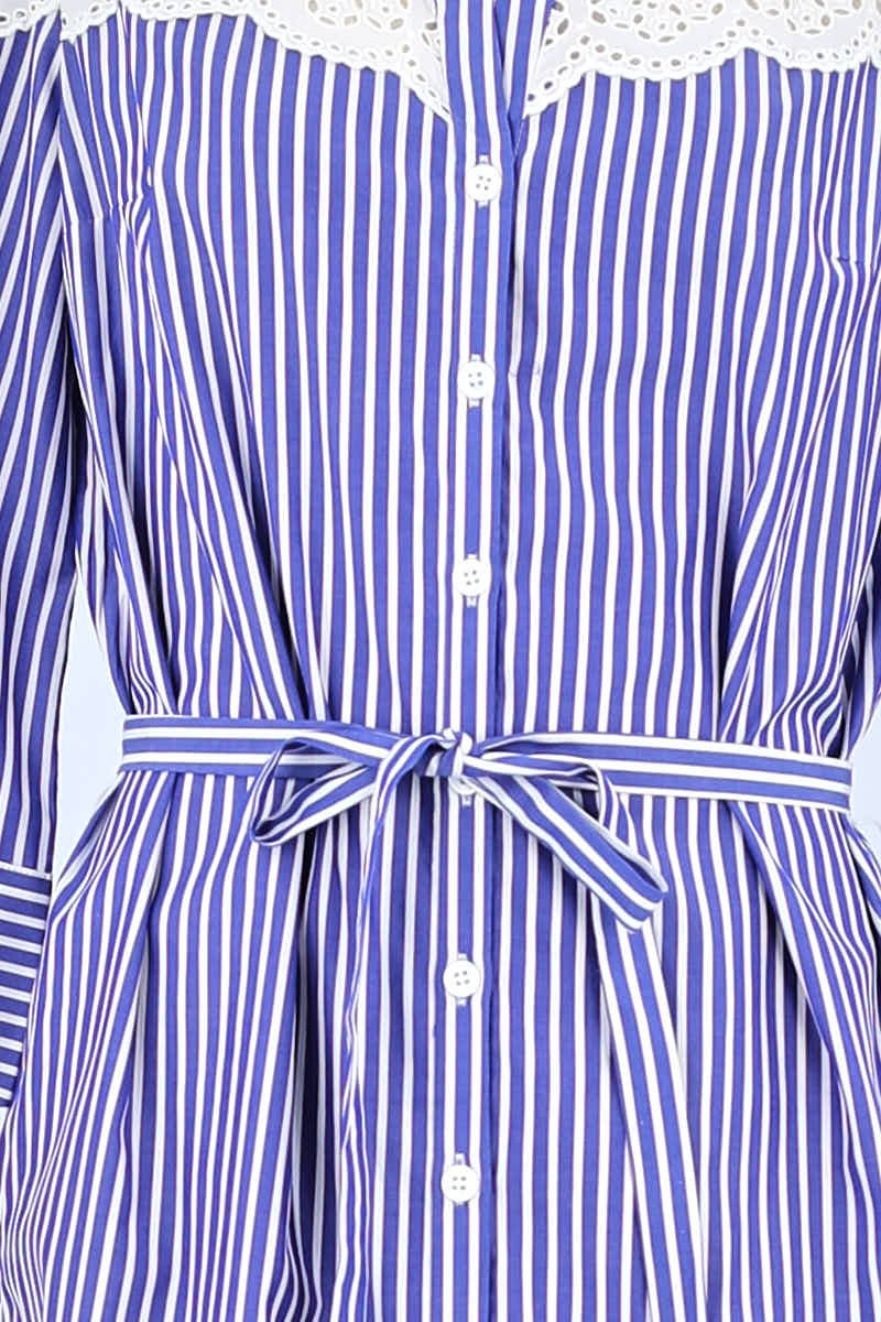 Robe Gerard Darel Bleu en Coton