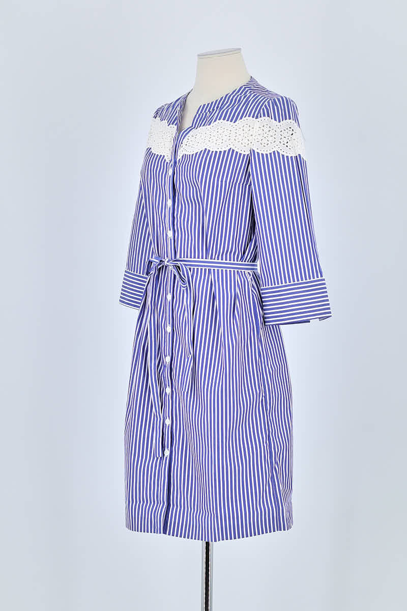 Robe Gerard Darel Bleu en Coton