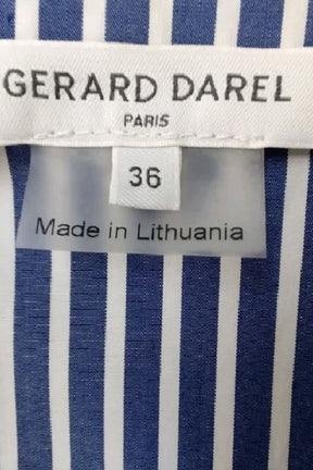 Robe Gerard Darel Bleu en Coton