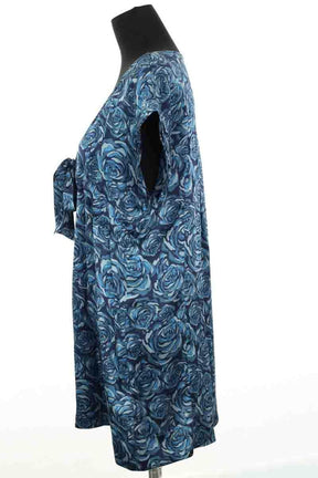 Robe Gerard Darel Bleu en Soie
