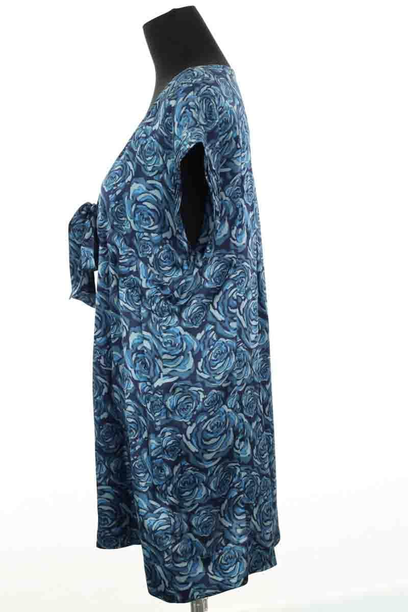 Robe Gerard Darel Bleu en Soie