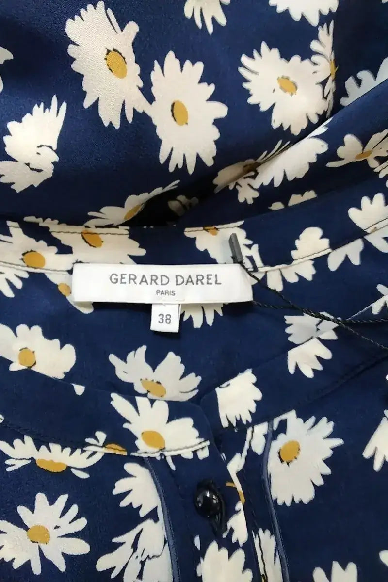 Robe Gerard Darel Bleu en Synthétique
