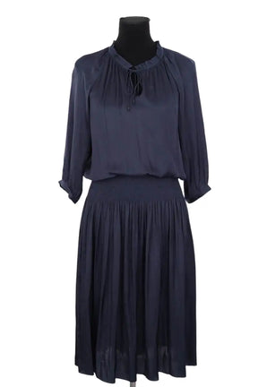 Robe Gerard Darel Bleu en Synthétique, taille S - Seconde Main