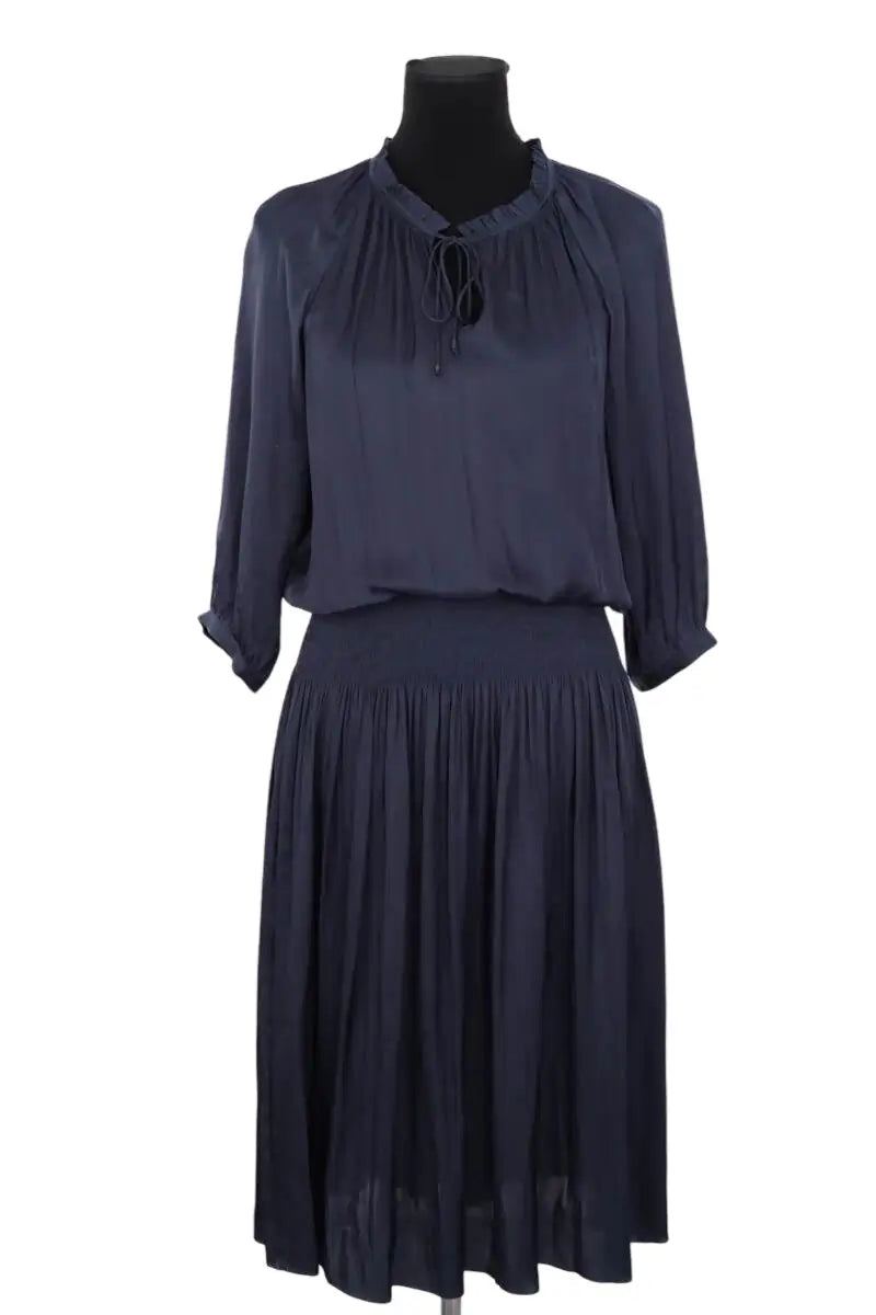 Robe Gerard Darel Bleu en Synthétique, taille S - Seconde Main