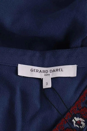 Robe Gerard Darel Bleu en Viscose
