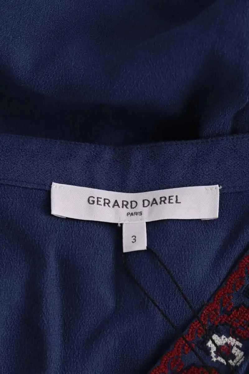 Robe Gerard Darel Bleu en Viscose